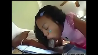 Young Black Teens Getting Naughty With Their Mouths And In The Bed