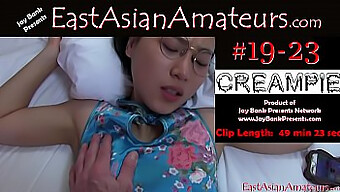 Asiatisk Tjej June Liu Får Creampie Av Jay Bank