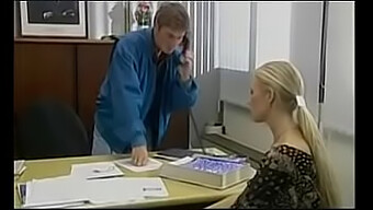 French Office Double Penetration With A Lucky Office Worker