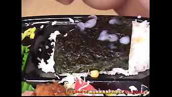 Japanese Teen Gets A Sushi Feast And A Cumming Experience