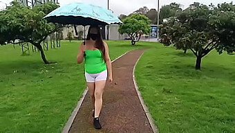 Watch A Colombian Exhibitionist In Public