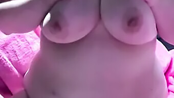 Masturbation With Big Hard Tits And Pain