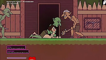 Gameplay Hentai P3: Une Survivante Nue Essaie D'Échapper Aux Gobelins, Mais Échoue Et Se Fait Baiser Fort