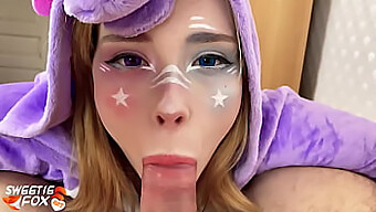 Unicorn Với Mông To Được Blowjob Pov Và Đụ Mạnh