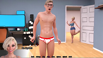 Mr. Bigdick Stumbles Upon Sexbot #1, Sam, And Discovers Alexa'S 3d Pussy