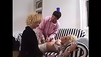 Mature Women Take Facial From Lucky Guy In Hardcore Porn Video