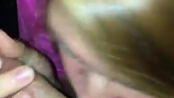 Blonde Teen Gives A Sensual Blowjob