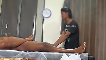 A Hidden Camera Captures The Happiness Of A Happy Ending Massage.