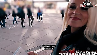 Big Tits Milf Gets Naughty On Public Street In Berlin