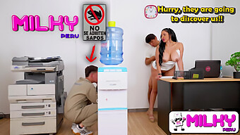 Janitor Stumbles Upon Boss And Secretary In Compromising Position