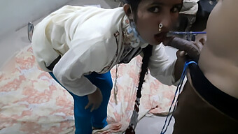 Indian Maid'S Blowjob And Cum In Mouth