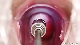 Blonde Babe Gets Her Tight Vagina Spread Open And Filled With Enema