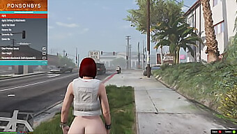 Nude Lady Mod Shows Off In Gtav