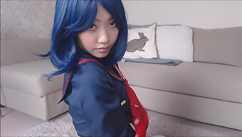 Ryuko Matsui'S Solo Play With A Dildo