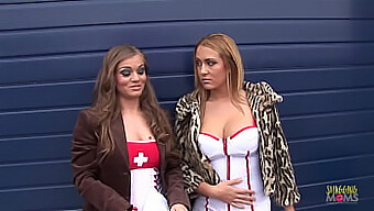 Nurses Take On Multiple Cocks For Lingerie Money In Hardcore Video