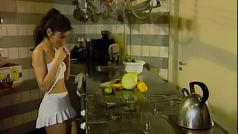 Sibel Gets Her Assfucked In Retro Kitchen