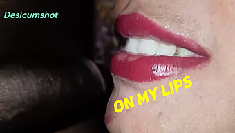 Indian Girl'S Hot Lips Take A Big Load In Her Mouth