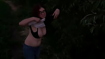 Emo Girl With Big Natural Tits Gets Kinky And Naughty